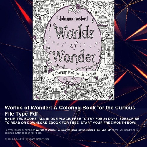  Worlds of Wonder: A Coloring Book for the Curious