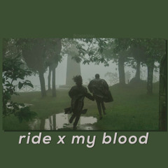 ride x my blood - lana del rey, ellie goulding // slowed down