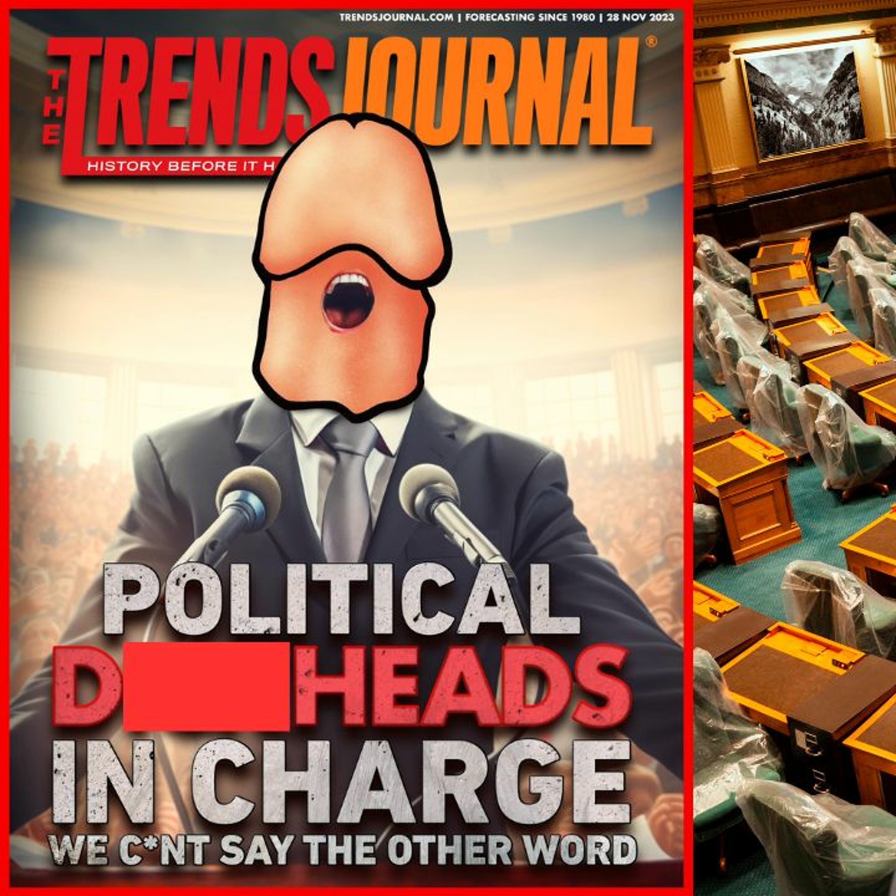 POLITICAL D***HEADS IN CHARGE, WE C*** SAY THE OTHER WORD