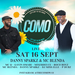 DJ Danny Sparkz X MC Blenda- Como live mix