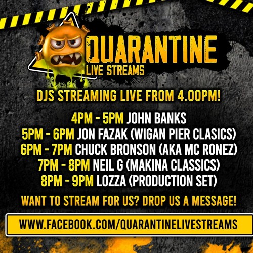 Dj Lozza - Quarantine Live Streams Production Set 04/04.2020