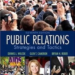 [PDF] ✔️ Download Public Relations: Strategies and Tactics (11th Edition) Full Books