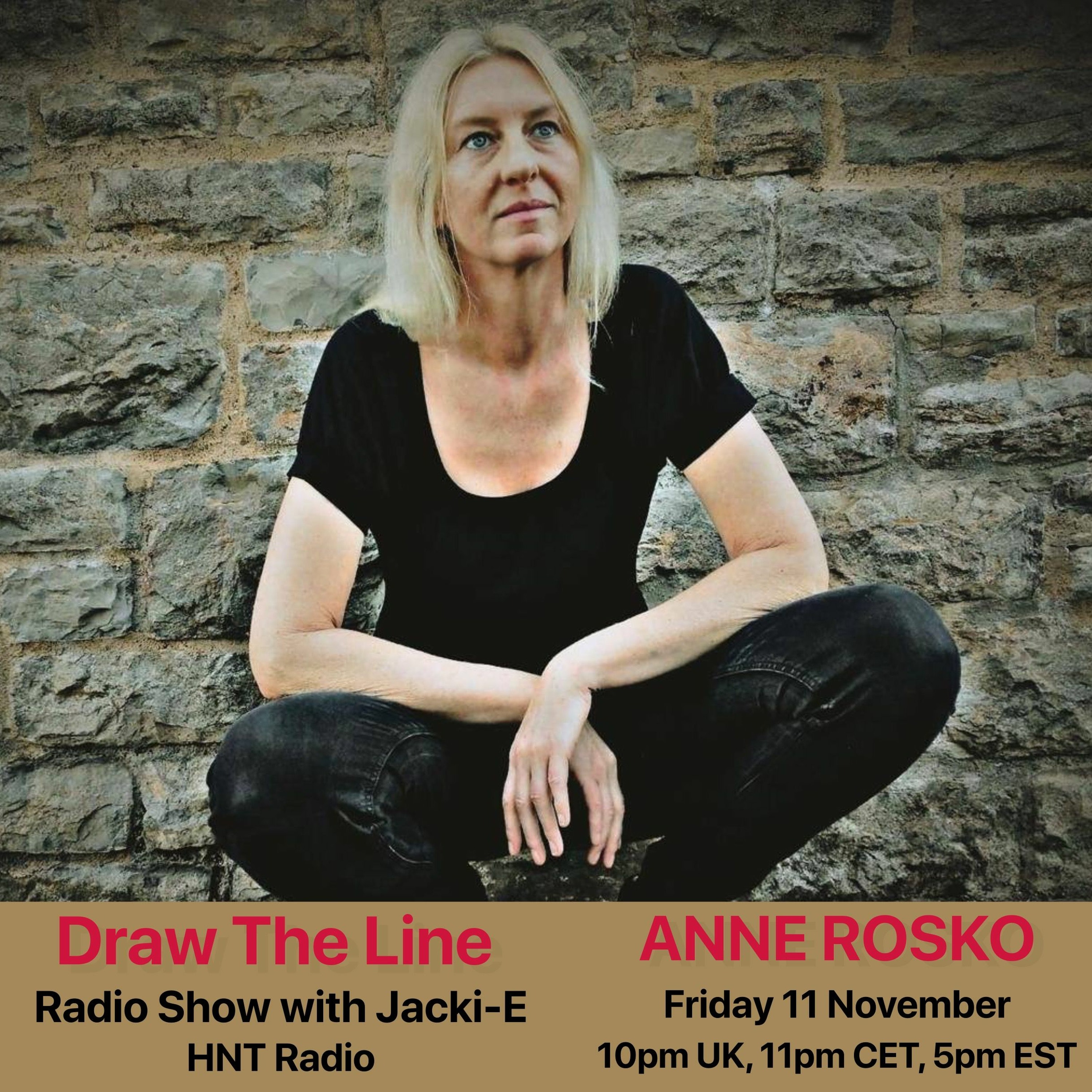 Jacki-E and Draw The Line Radio Show