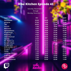 Live @ Twitch.tv/SivroTV - 11/08/2025 [Vibe Kitchen: Episode 43]