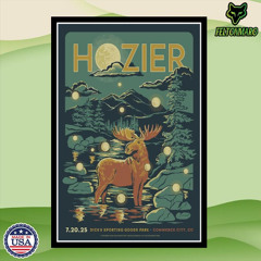 Hozier Commerce City, CO July 20 2025 Event Poster
