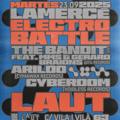 ARILDO_KREWE ELECTRO BATTLE @ Laut