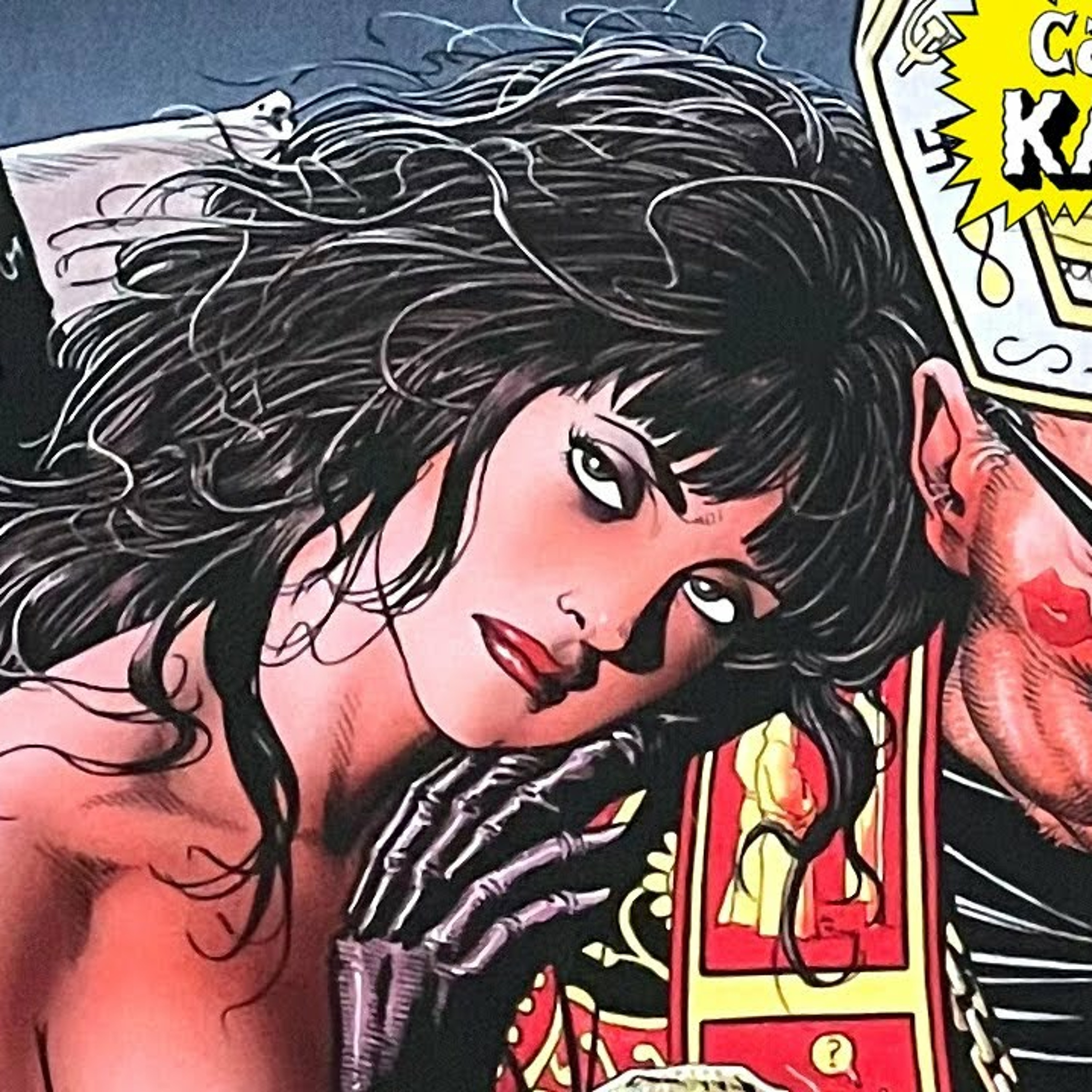 Brian BOLLAND's PENCILS! Actress and Bishop Original Art Edition episode artwork