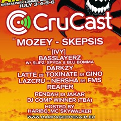 Crucast X Rampage Open Air Festival 2025 - Gino b2b Latte b2b Toxinate with Haribo & Skywalker