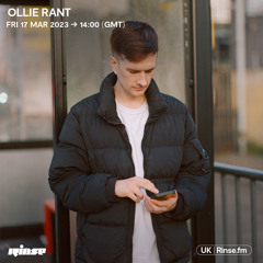 Ollie Rant 17 March 2023