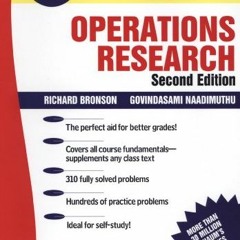GET KINDLE PDF EBOOK EPUB Schaum's Outline of Operations Research (Schaum's Outlines)