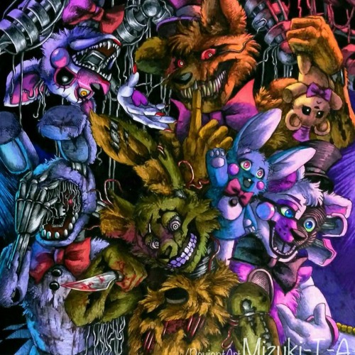 FNAF man behind the slaughter (It's been so long) Nightcore