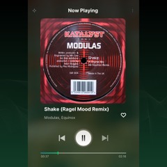 Modulas, Equinox - Shake (Ragel Mood Remix) [FREE DOWNLOAD]