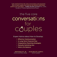VIEW EBOOK ✏️ The Five Core Conversations for Couples by  David Bulitt,Julie Bulitt,G