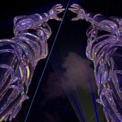 Burning Man 2025 night