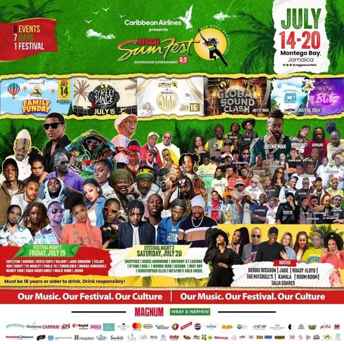Stream REGGAE SUMFEST 2024 by JahPrince Listen online for free on SoundCloud