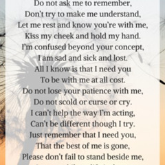 Do Not Ask Me to Remember