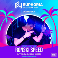Ronski Speed Euphoria Weekender 2025 Promo Mix