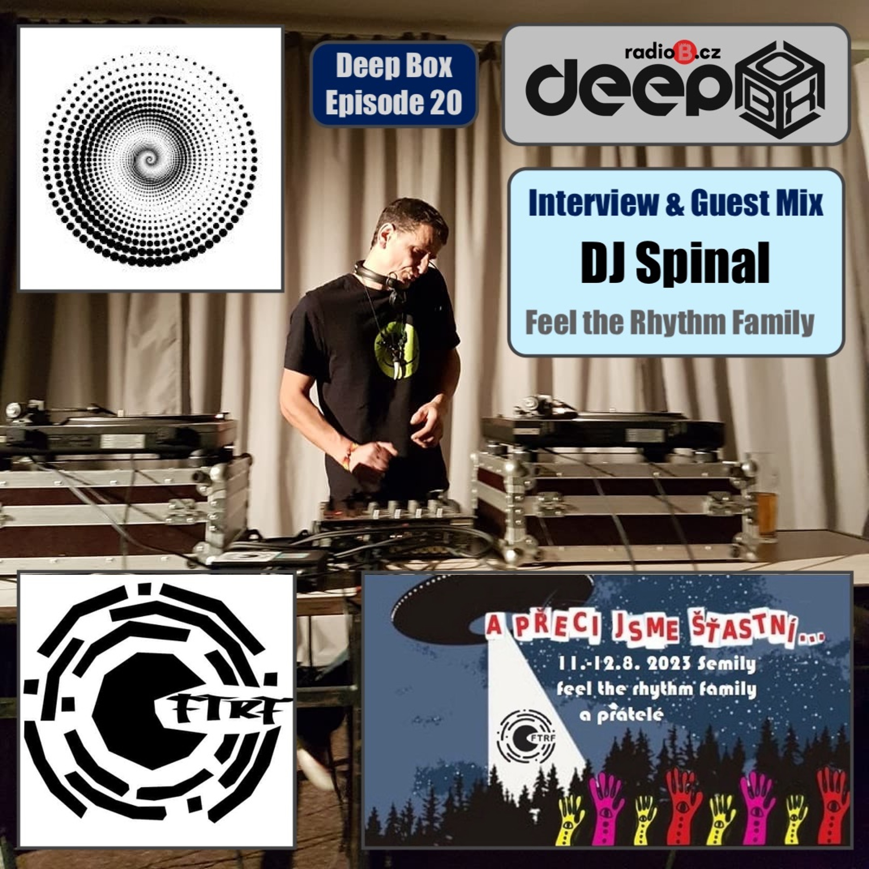 RadioB - DeepBox: Sanny + AndrewJ (DJ Spinal Interview + Guest Mix) / 7.8.2023 episode artwork