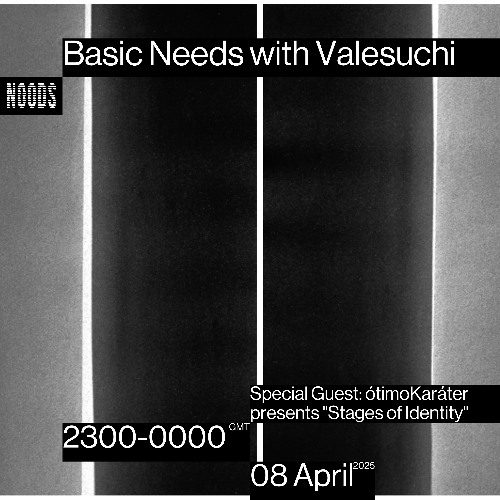 Basic Needs with Valesuchi's Special Guest: ótimoKaráter presents Stages of Identity