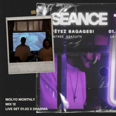 MOLYO MONTHLY MIX 12 - LIVE SET SEANCE 142 01 02