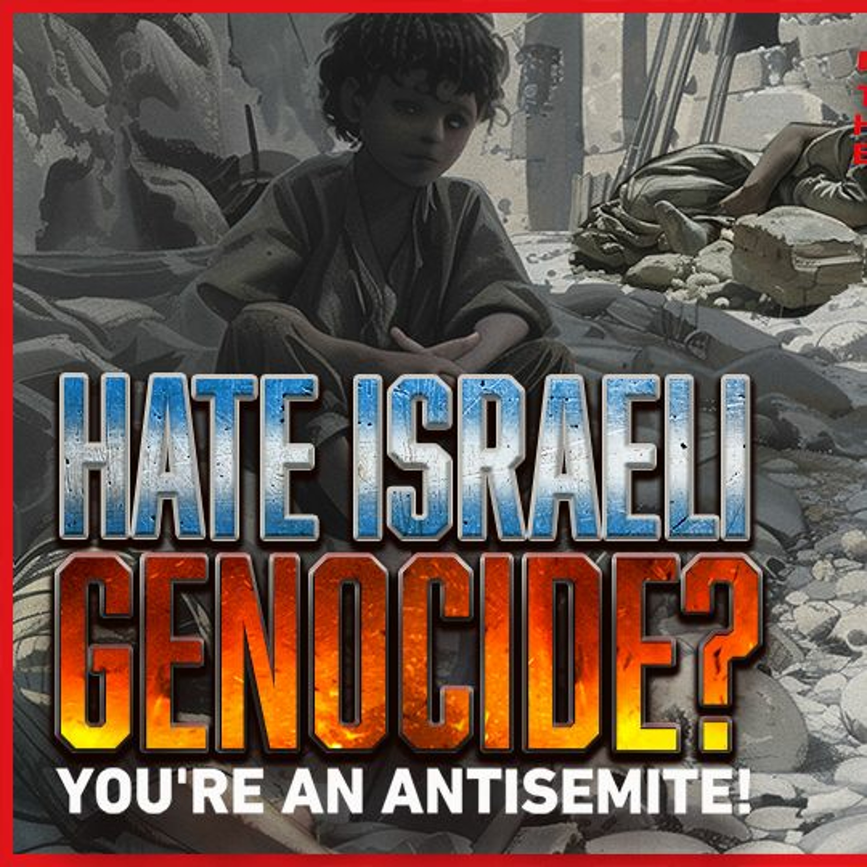 HATE ISRAELI GENOCIDE? YOURE AN ANTISEMITE!