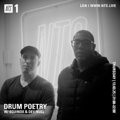 Equinox & Devnull - Drum Poetry March 13th 2025