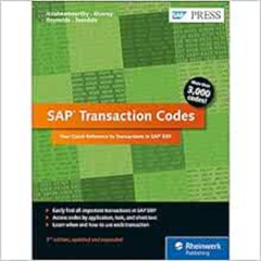 ACCESS EBOOK 📒 SAP Transaction Codes: Your Quick Reference to T-Codes in SAP ERP (SA