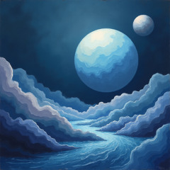 Schöner blauer Planet