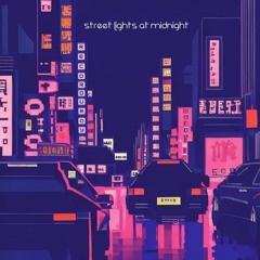 Street Lights At Midnight