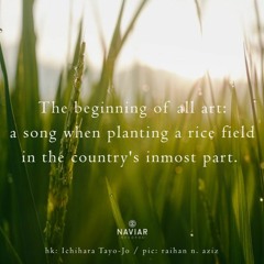 the Beginning Of All Art ( Naviarhaiku 384 )