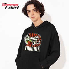 Virginia Cavaliers stadium map phrase shirt