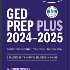 ebook read [pdf] 📚 GED Test Prep Plus 2024-2025: Includes 2 Full Length Practice Tests, 1000+ Prac