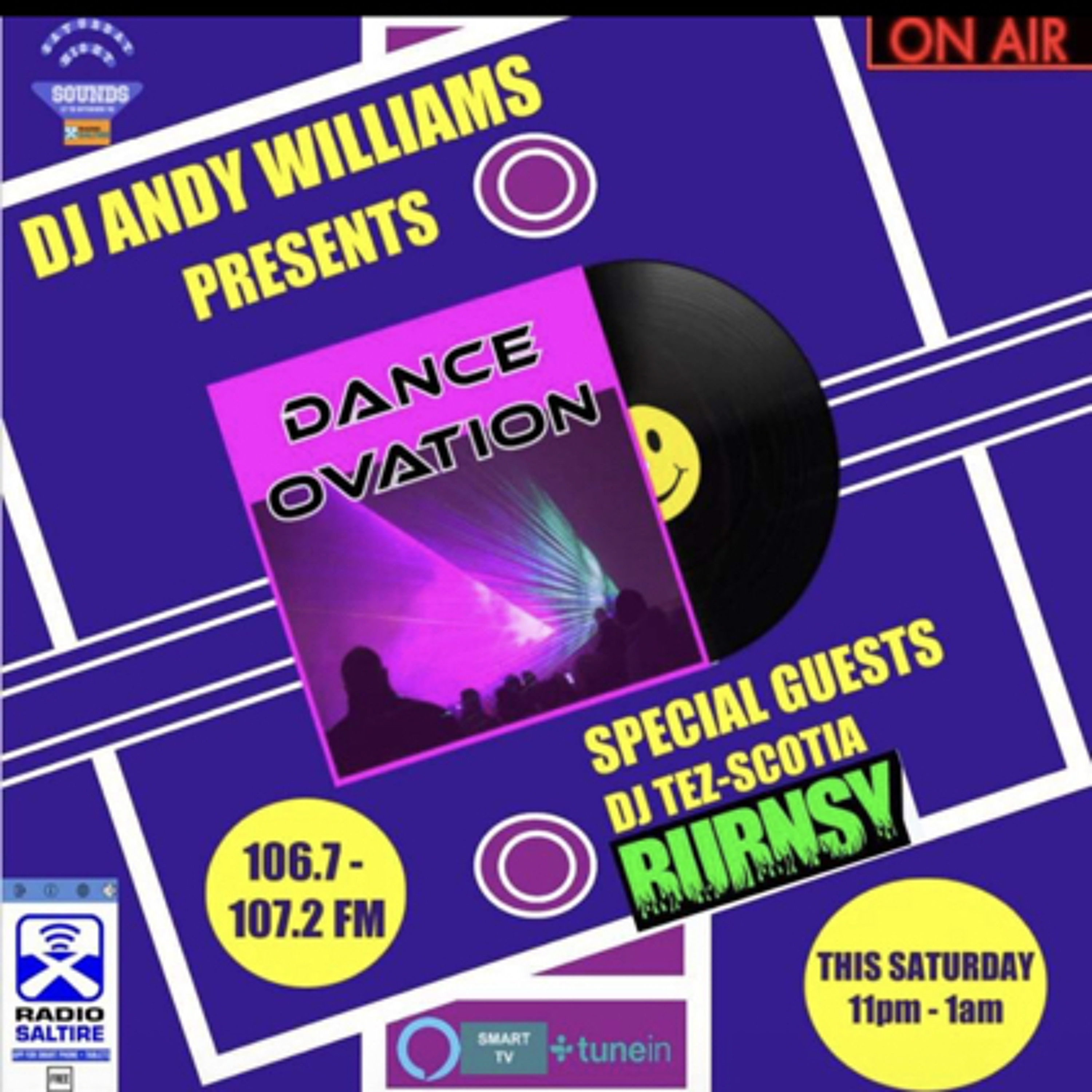 Burnsy Scottish Techno power mix episode artwork