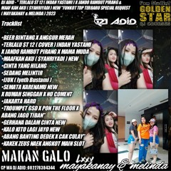 DJ ADID - ''TERLALU  (INDAH YASTAMI) & MAAFKAN AKU (SYAHRIYADI) ''FUNKOT (MAYAKANAY & MELINDA) 2023