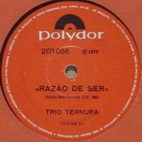 Trio Ternura - Razão De Ser [Brazil, 1972]
