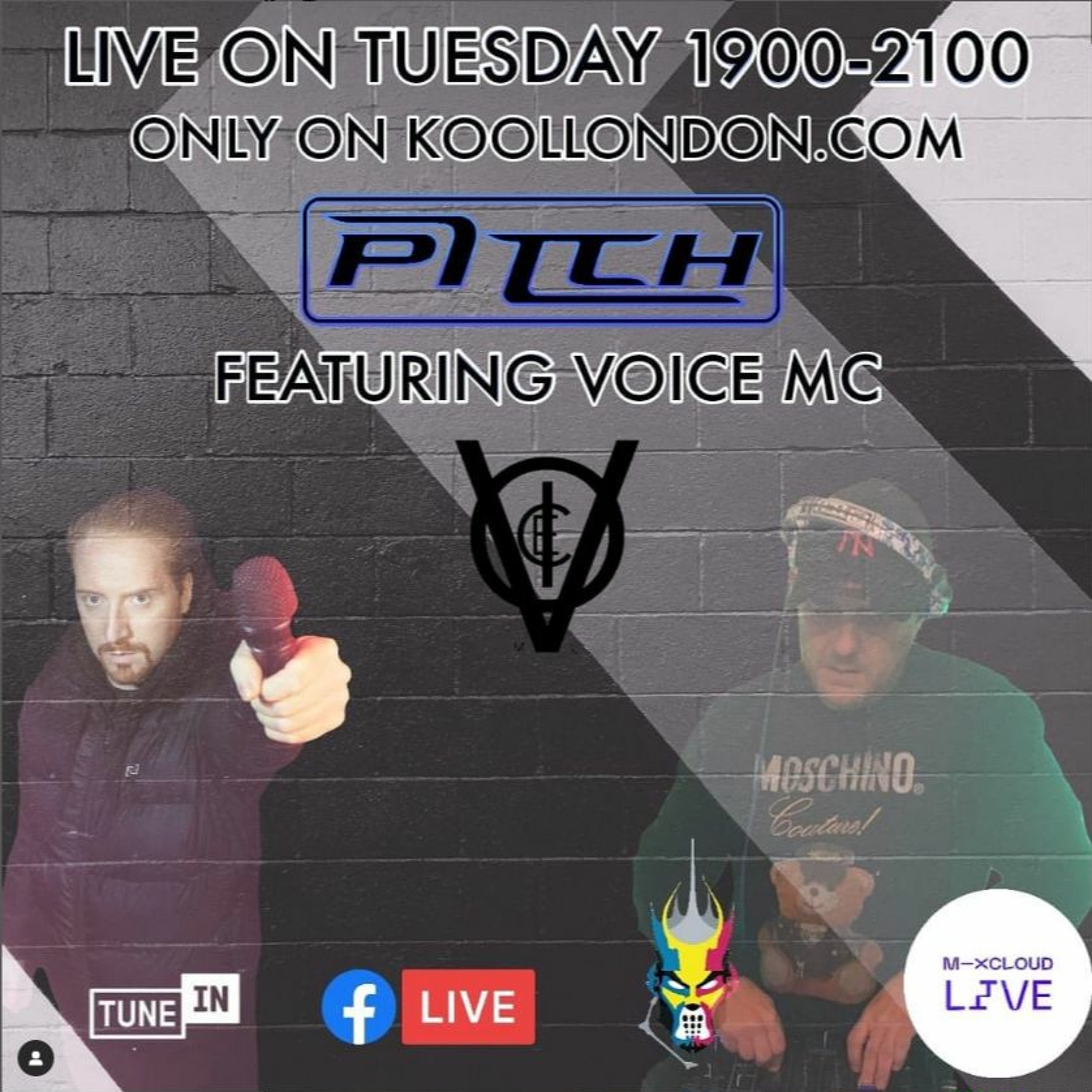 Pitch Invasion - DJ Pitch & VoicemC - koollondon.com - 18 1 22