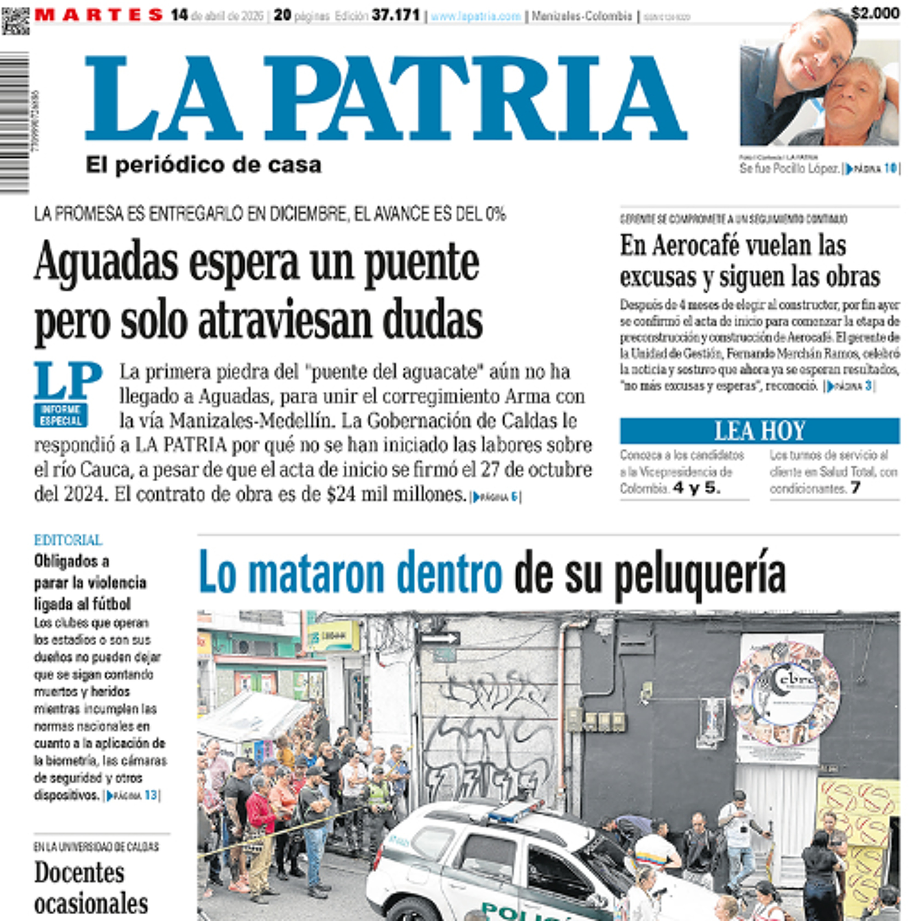 1. Titulares del informativo de la mañana - 14 de abriil episode artwork
