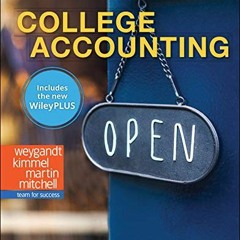 Get Free College Accounting. 1e WileyPLUS NextGen Card with Loose-Leaf Print Companion Set