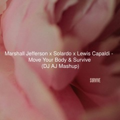 Marshall Jefferson x Solardo x Lewis Capaldi - Move Your Body & Survive (DJ AJ Mashup)