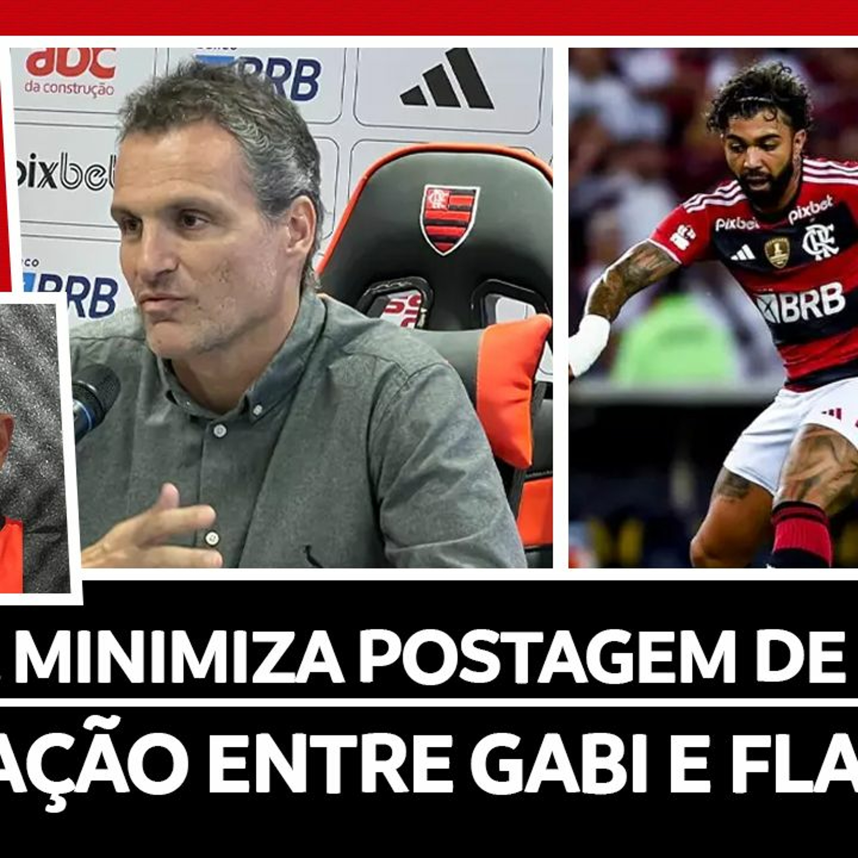 RENOVAÇÃO DE GABIGOL | SPINDEL DEFENDE POSTAGEM DE GABI | EVOLUÇÃO COM SAMPAOLI