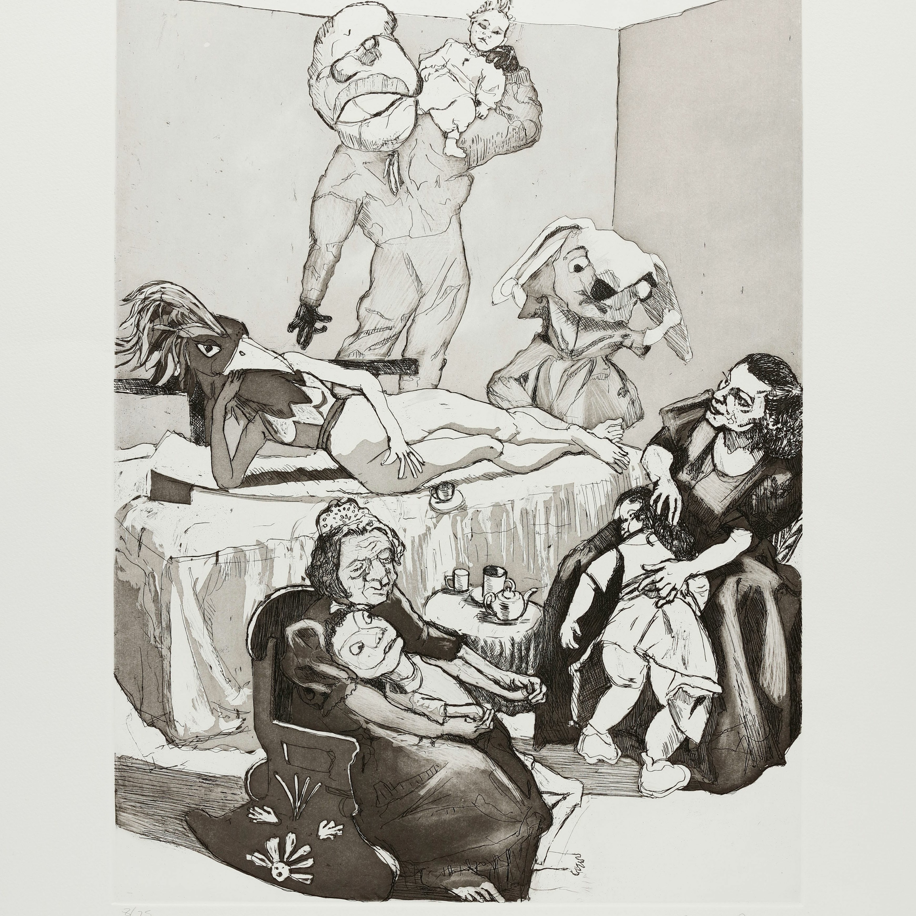 Paula Rego Audio Description The curved plank series episode artwork