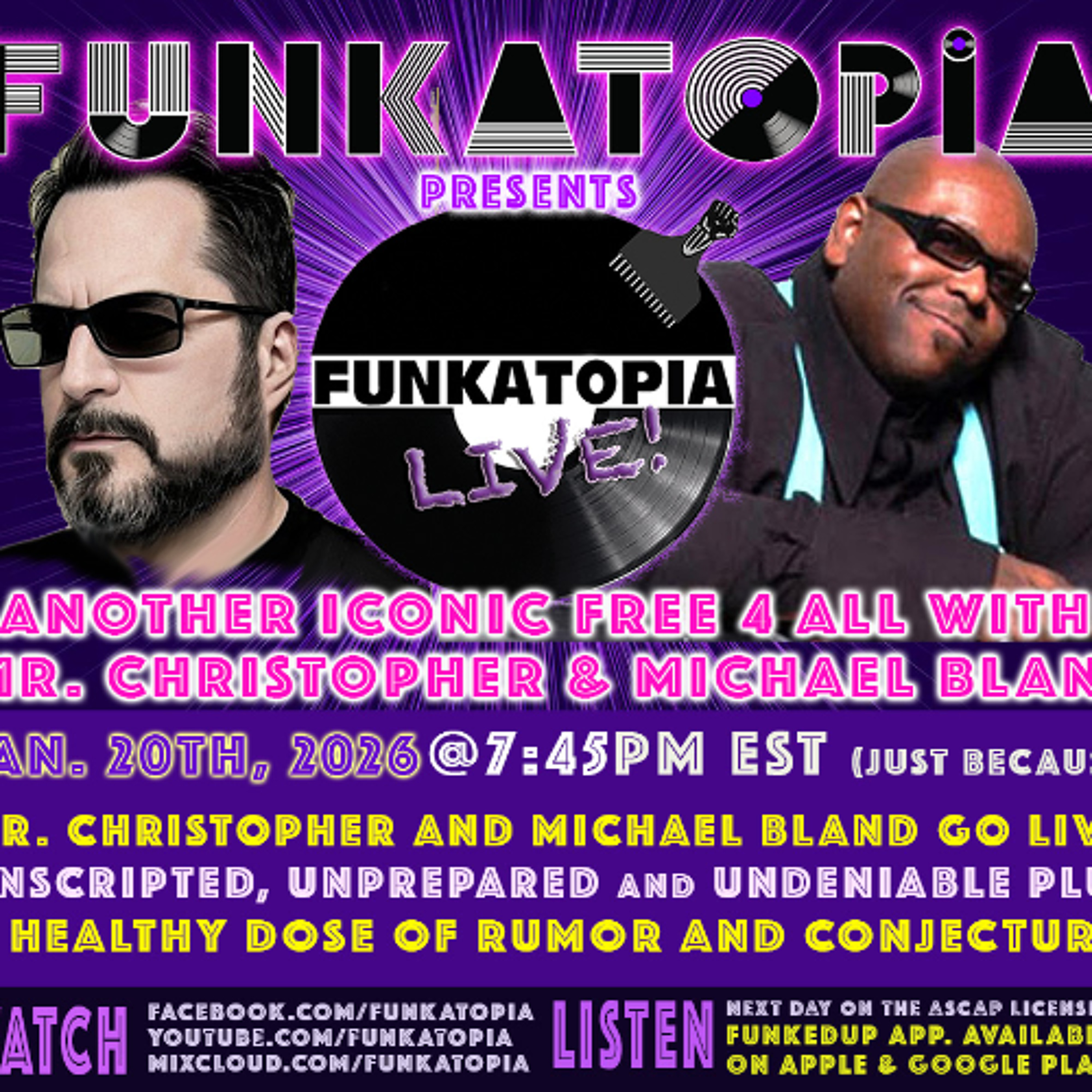01-20-2026 Free 4 All w/ Michael Bland and Mr. Christopher episode artwork