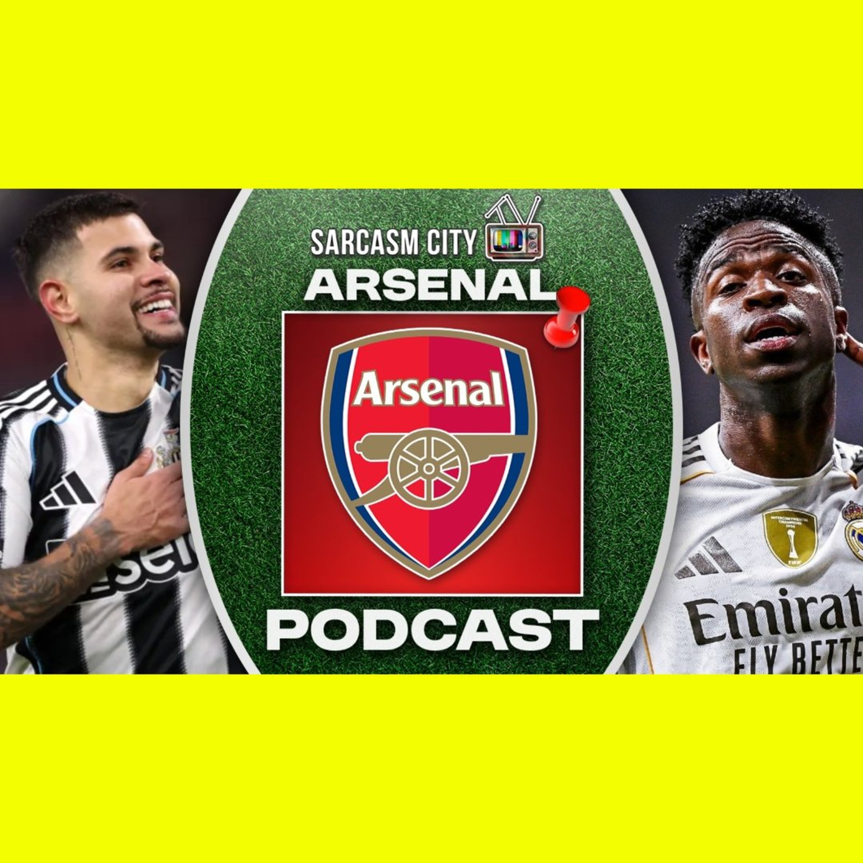 BRUNO GUIMARAES JOINS ARSENAL FOR £75 MILLION, REAL MADRID RAISE VINI JR CONTRACT OFFER episode artwork