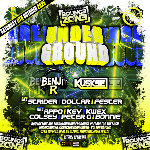 Bounce Zone Live @Underground 11th October 2025 Part 1 (DJ Dollar & MC Appo, K.E.V, Peter G, Kwex)