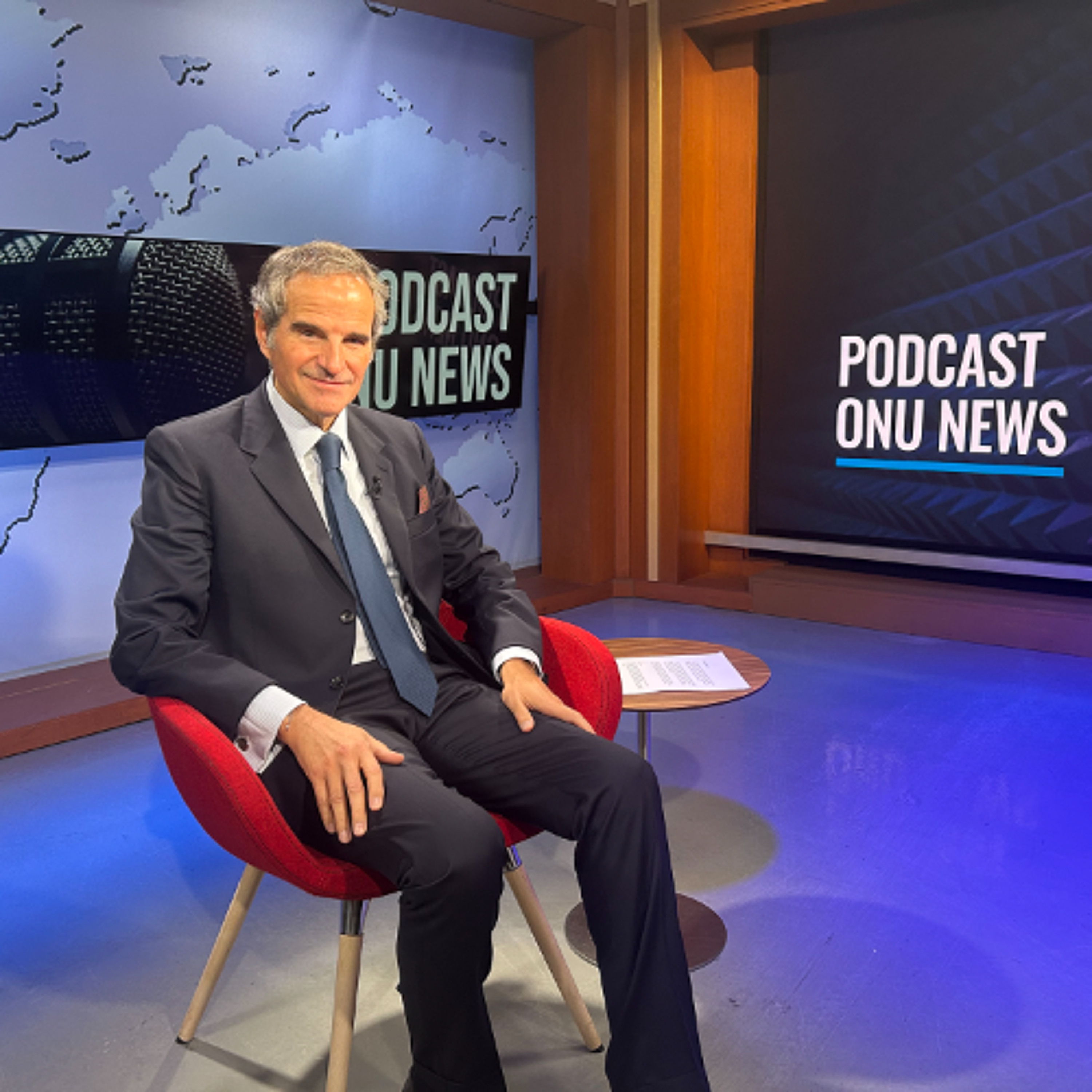 Podcast ONU News - Rafael Mariano Grossi episode artwork