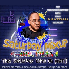 #SaturdaySOCA Mix N Blend 14/AUG/21 With DJRATTY664 On Twitch - Follow Me Now Lets Vibez!