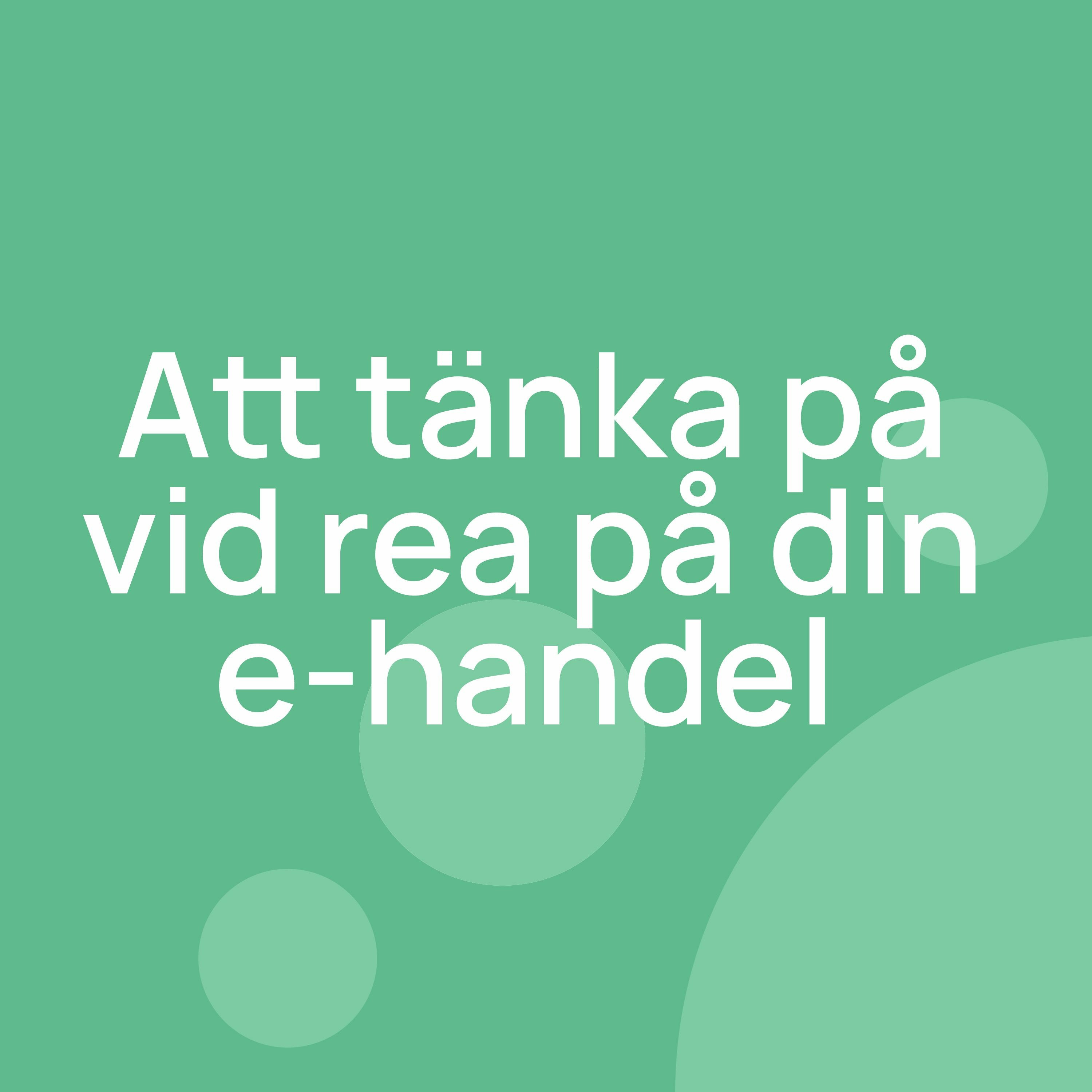 Omniarch Podcast om E-handel