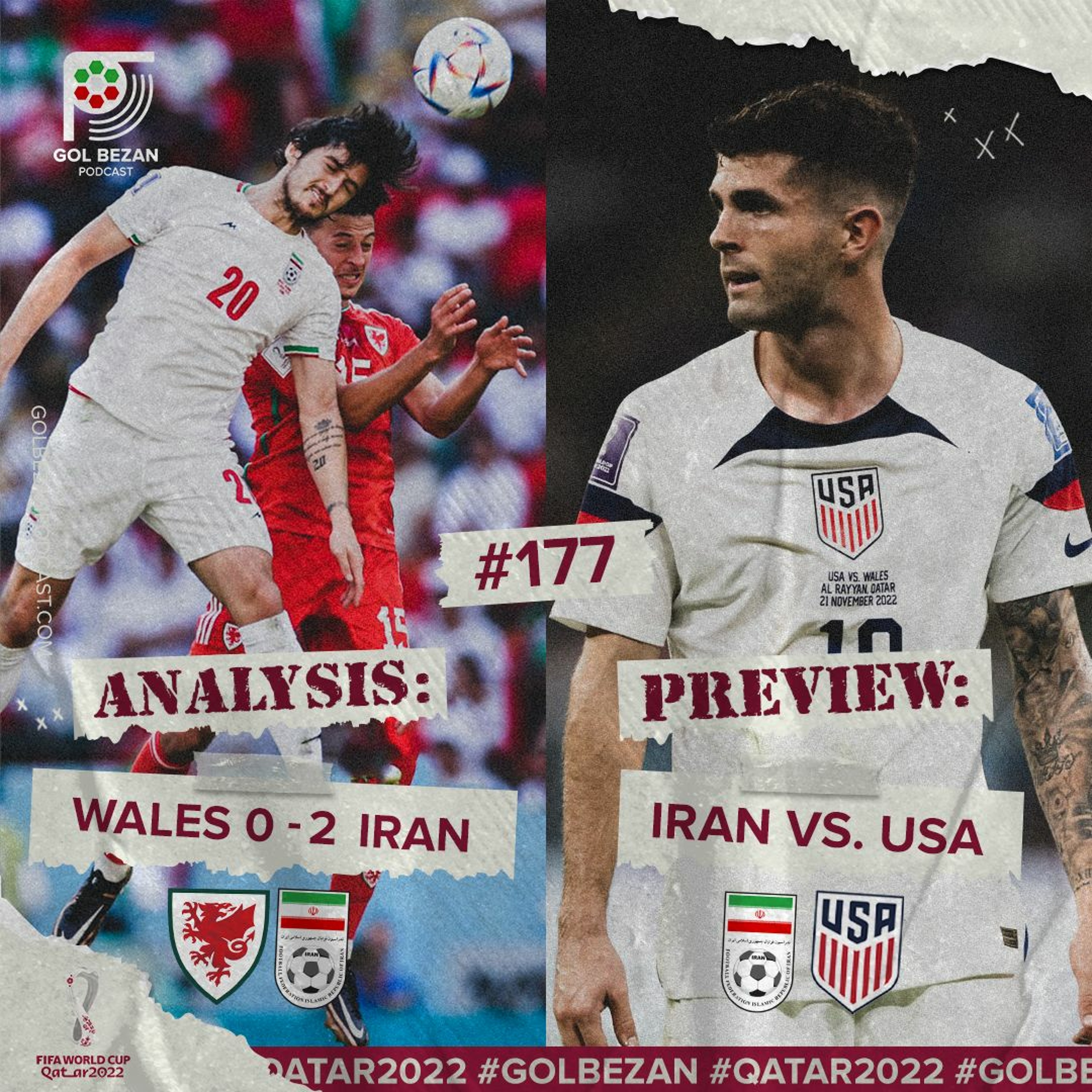 Analysis: Iran 2 - 0 Wales | Preview: Iran vs. USA | 2022 FIFA World Cup