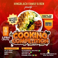 KING BLACK COOKING COMPETITION PROMO  DJ Johnny x selector top Striker