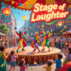 🎪 Stage of Laughter | Circus Music, Clown Dance, Playful Kids Background 🎶